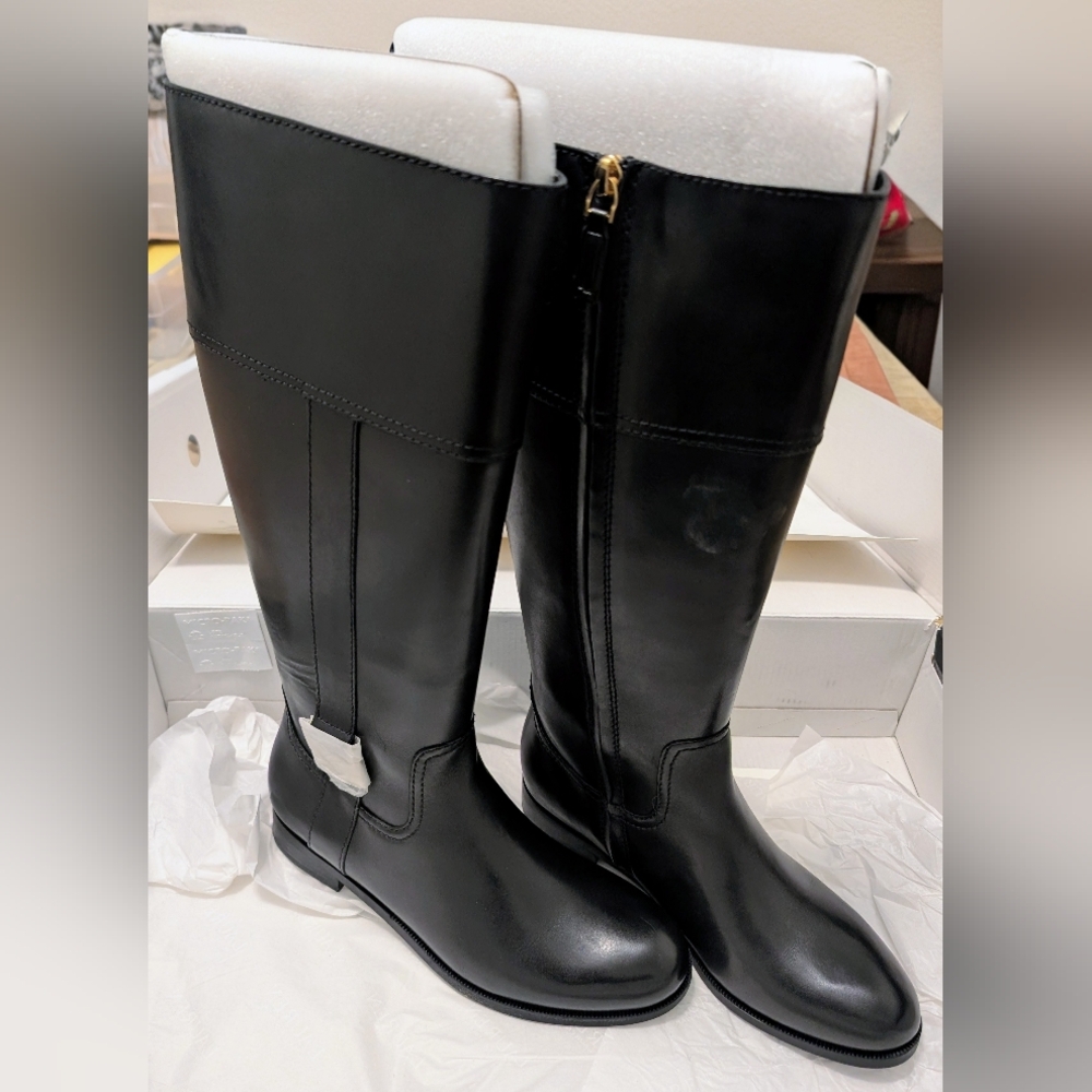 RL Black Women's Riding Boots, NBW